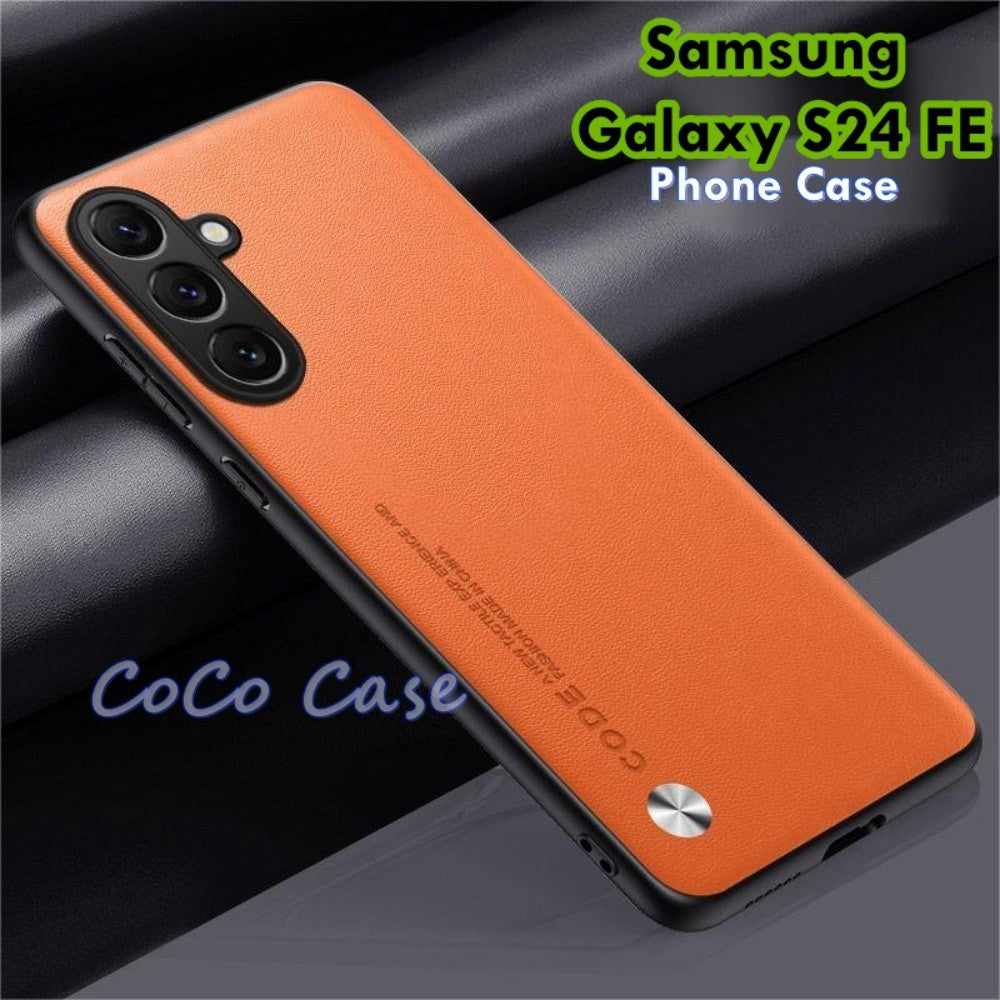For Samsung Galaxy S24 FE Cover Silicone Professional Full Case Classic Simple Solid Color Phone Case Cover sweatproof