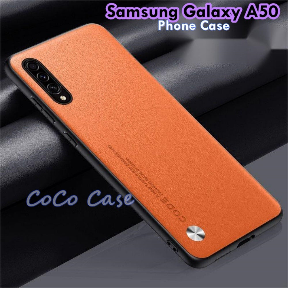 For Samsung Galaxy A50 Cover Silicone Professional Full Case Classic Simple Solid Color Phone Case Cover sweatproof