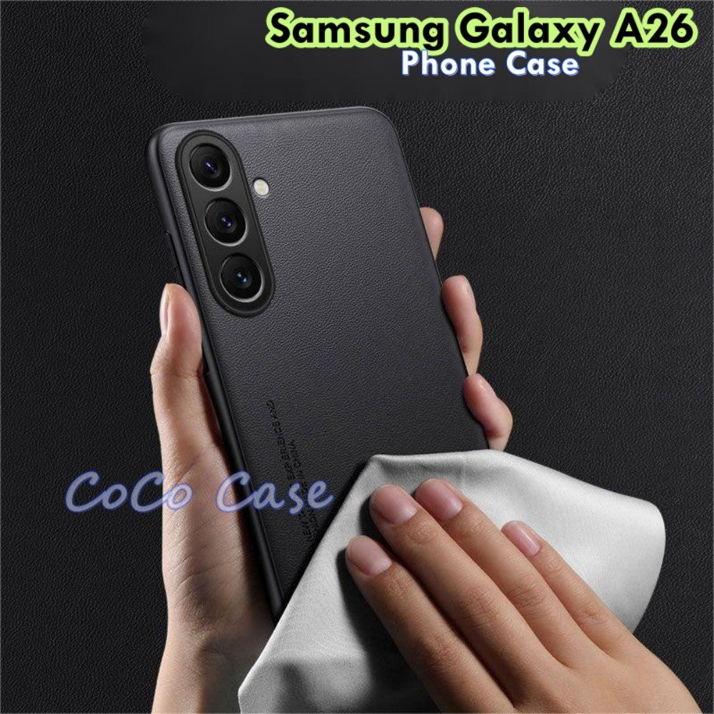 For Samsung Galaxy A26 Cover Silicone Professional Full Case Classic Simple Solid Color Phone Case Cover sweatproof