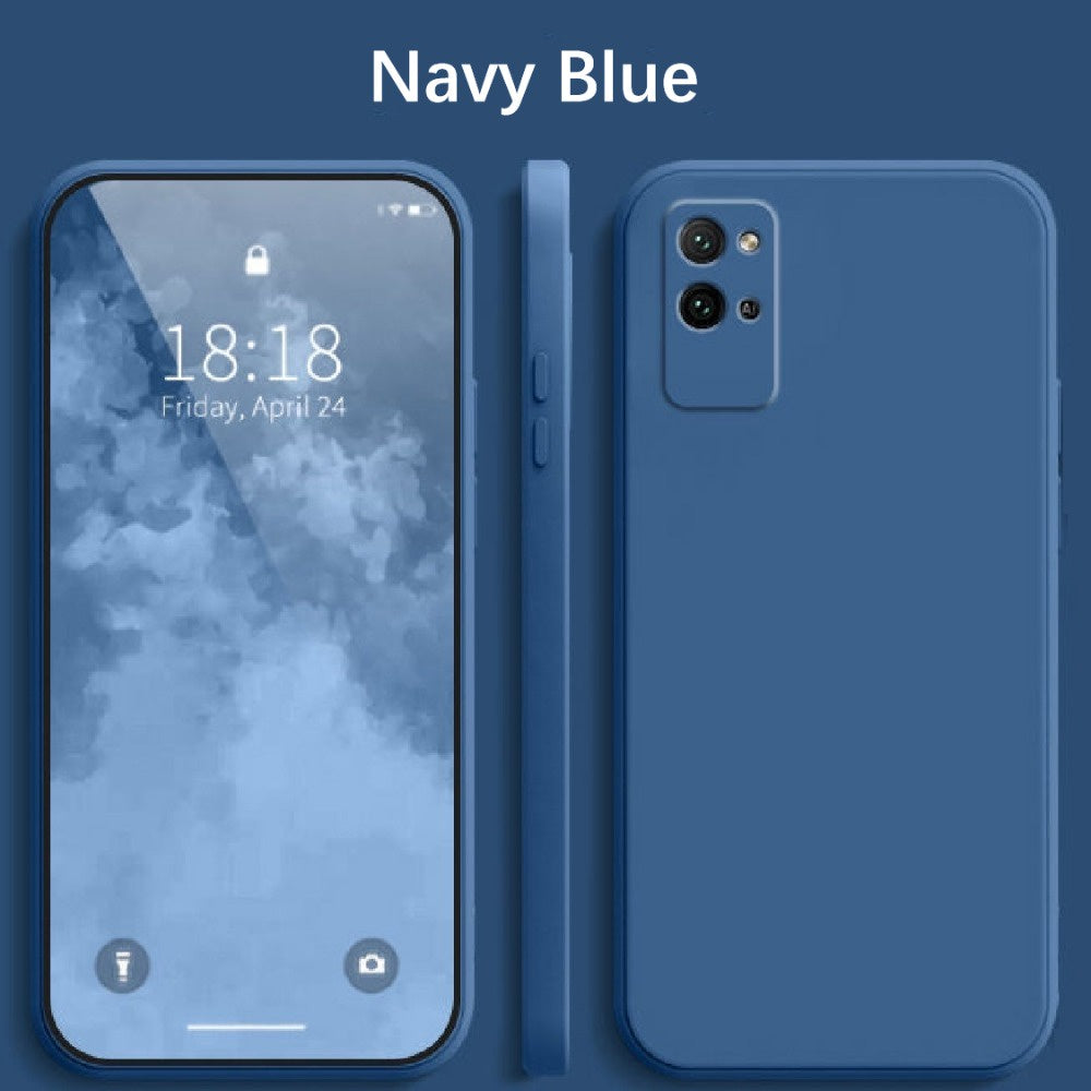 For Honor Play 4 Pro Cover Drop and wear resistant Silicone Full Case Classic Simple Solid Color Phone Case Cover