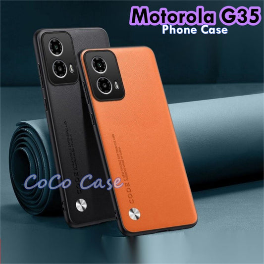 For Motorola G35 Cover Silicone Professional Full Case Classic Simple Solid Color Phone Case Cover sweatproof