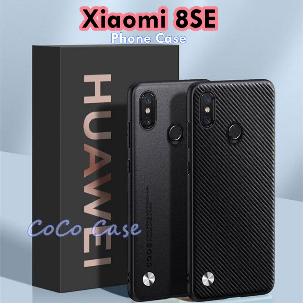 For Xiaomi 8SE Cover Silicone Professional Full Case Classic Simple Solid Color Phone Case Cover sweatproof
