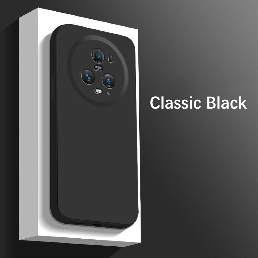 For Honor Magic 5 Pro Cover Drop and wear resistant Silicone Full Case Classic Simple Solid Color Phone Case Cover