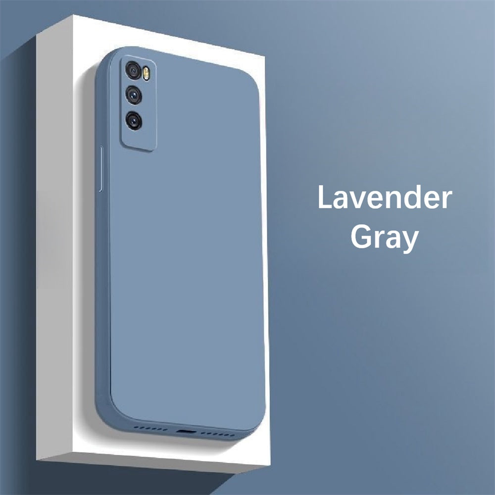 For Huawei Enjoy 20 Pro Cover Drop and wear resistant Silicone Full Case Classic Simple Solid Color Phone Case Cover
