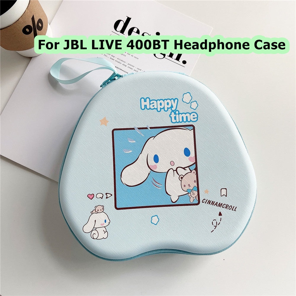For JBL LIVE 400BT Headphone Case Cartoon Creative Patterns Headset Earpads Storage Bag Casing Box