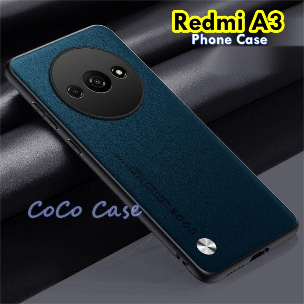 For Redmi A3 Cover Silicone Professional Full Case Classic Simple Solid Color Phone Case Cover sweatproof