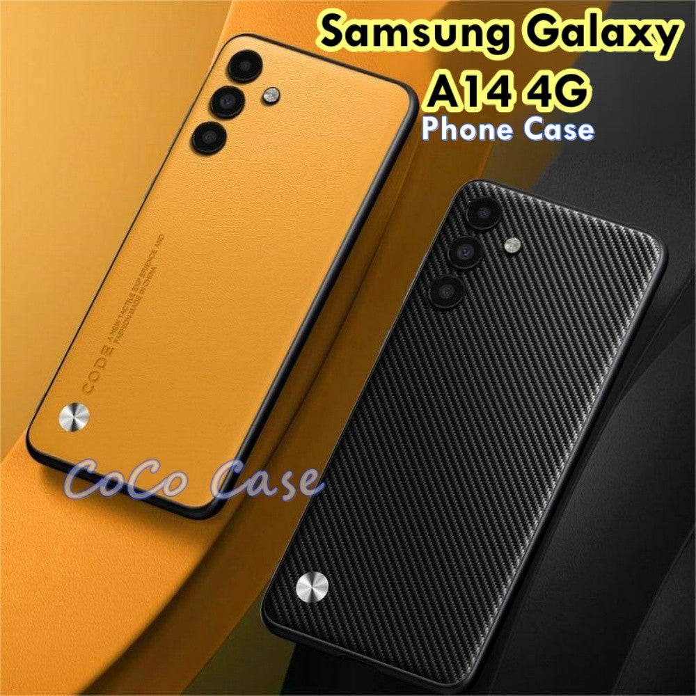 For Samsung Galaxy A14 4G Cover Silicone Professional Full Case Classic Simple Solid Color Phone Case Cover sweatproof