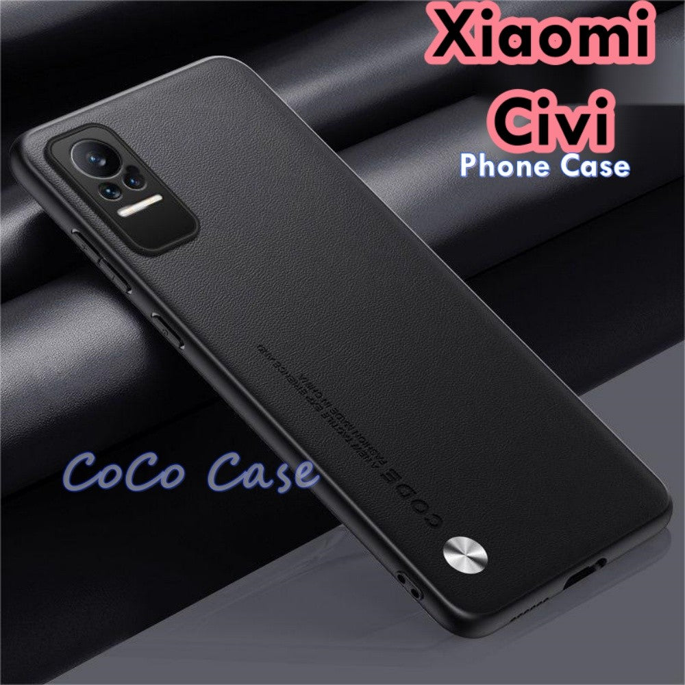 For Xiaomi Civi Cover Silicone Professional Full Case Classic Simple Solid Color Phone Case Cover sweatproof