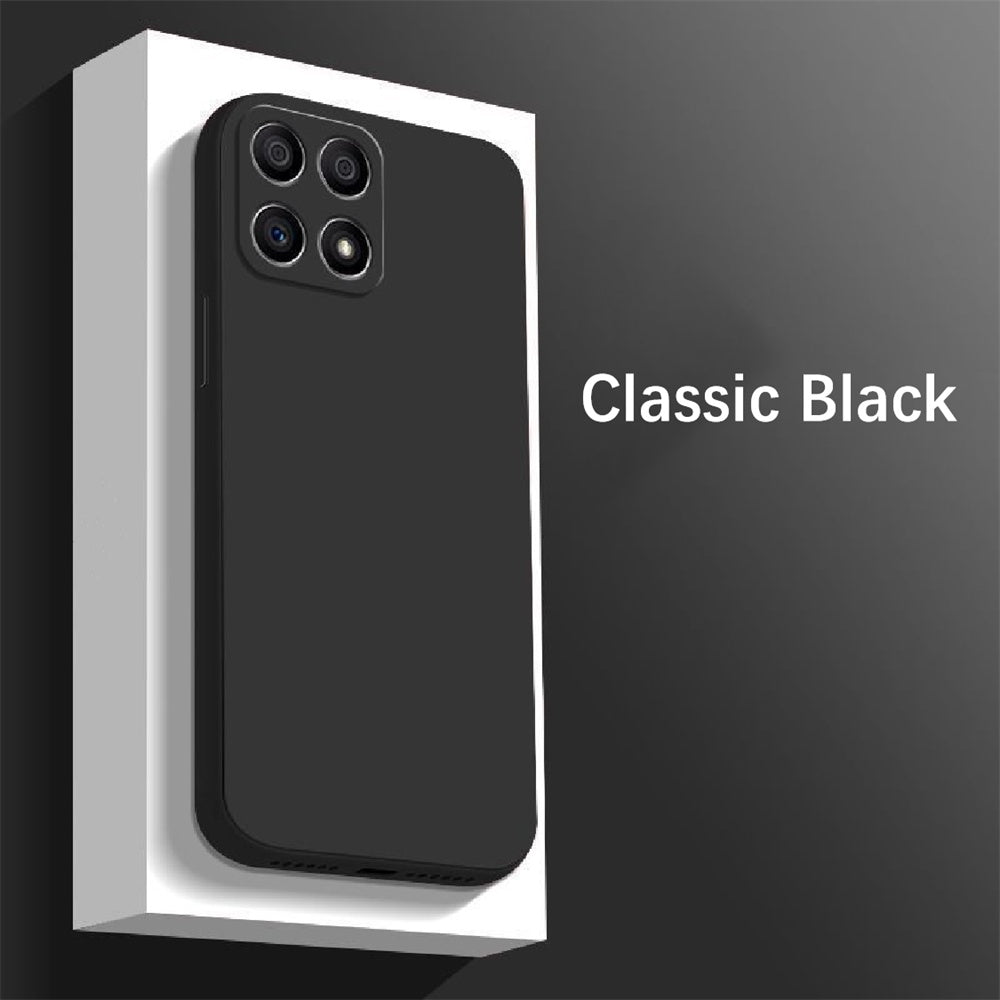 For Honor X30i Cover Drop and wear resistant Silicone Full Case Classic Simple Solid Color Phone Case Cover