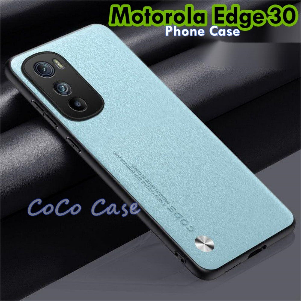 For Motorola Edge 30 Cover Silicone Professional Full Case Classic Simple Solid Color Phone Case Cover sweatproof