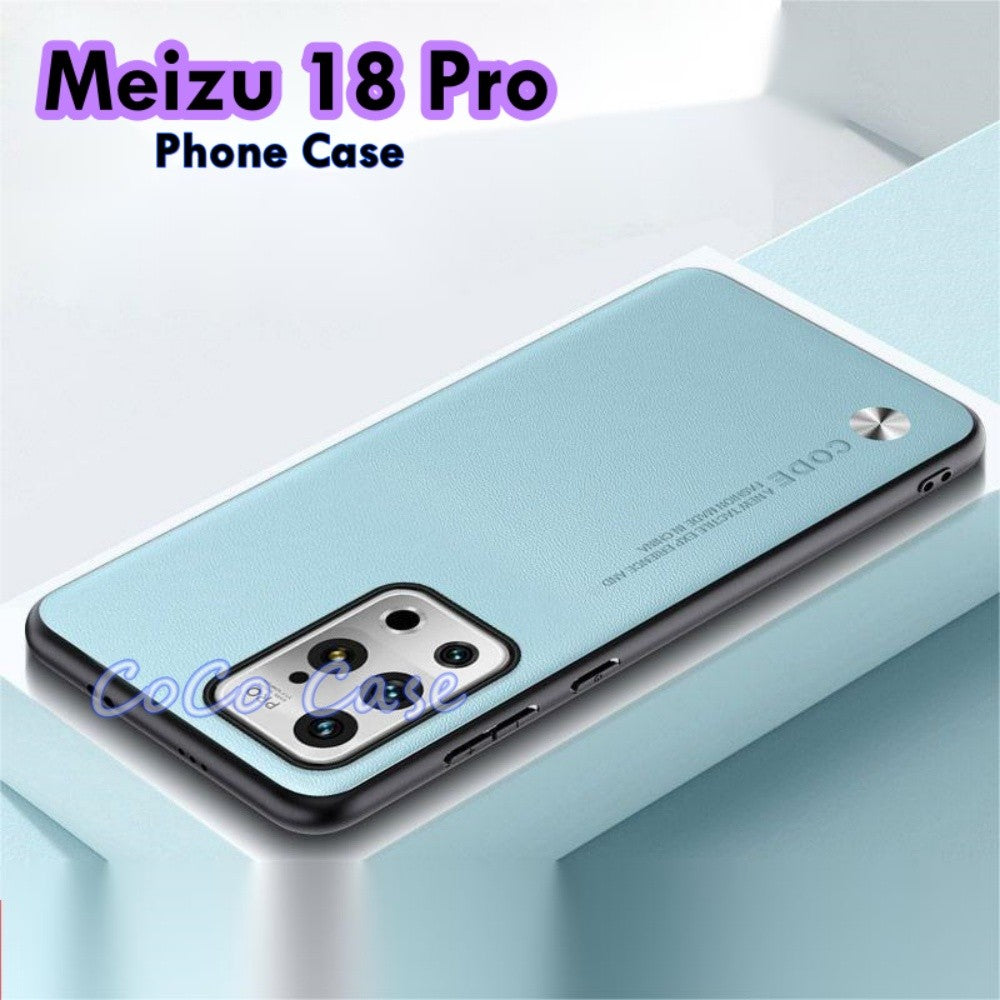 For Meizu 18 Pro Cover Silicone Professional Full Case Classic Simple Solid Color Phone Case Cover sweatproof