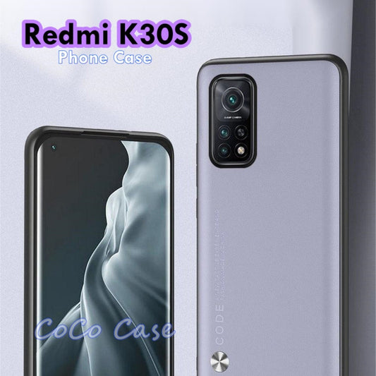For Redmi K30S Cover Silicone Professional Full Case Classic Simple Solid Color Phone Case Cover sweatproof