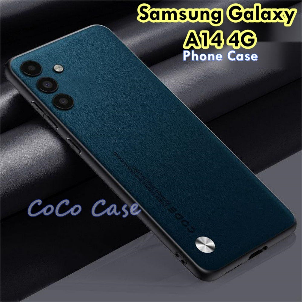 For Samsung Galaxy A14 4G Cover Silicone Professional Full Case Classic Simple Solid Color Phone Case Cover sweatproof