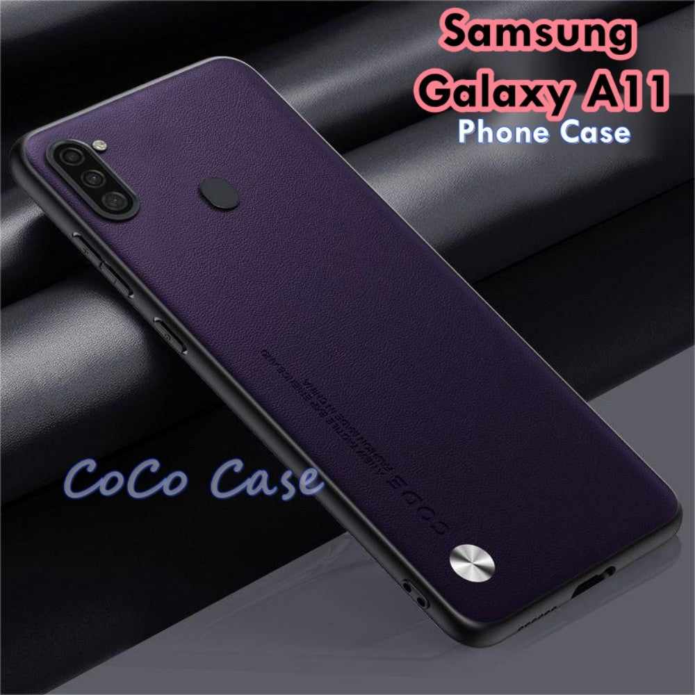 For Samsung Galaxy A11 Cover Silicone Professional Full Case Classic Simple Solid Color Phone Case Cover sweatproof