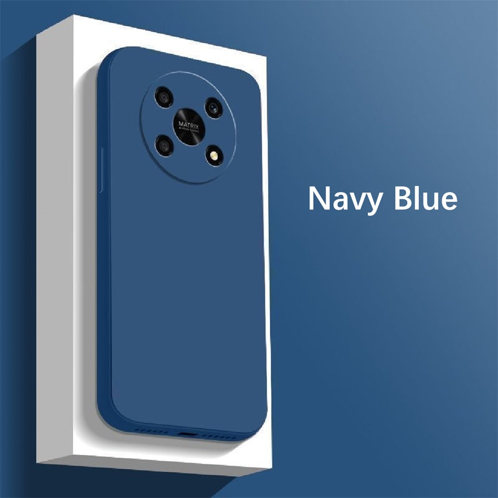 For Honor X30 Cover Drop and wear resistant Silicone Full Case Classic Simple Solid Color Phone Case Cover