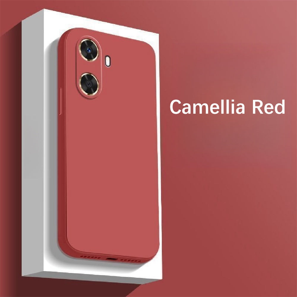 For Huawei Enjoy 60 Cover Drop and wear resistant Silicone Full Case Classic Simple Solid Color Phone Case Cover