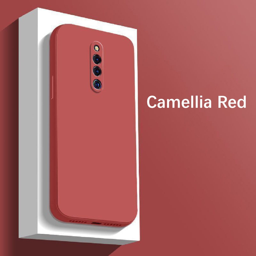 For VIVO X27 Pro Cover Drop and wear resistant Silicone Full Case Classic Simple Solid Color Phone Case Cover