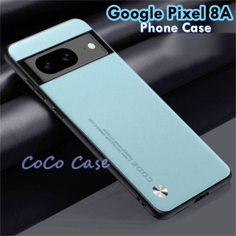 For Google Pixel 8A Cover Silicone Professional Full Case Classic Simple Solid ColorPhone Case Cover sweatproof