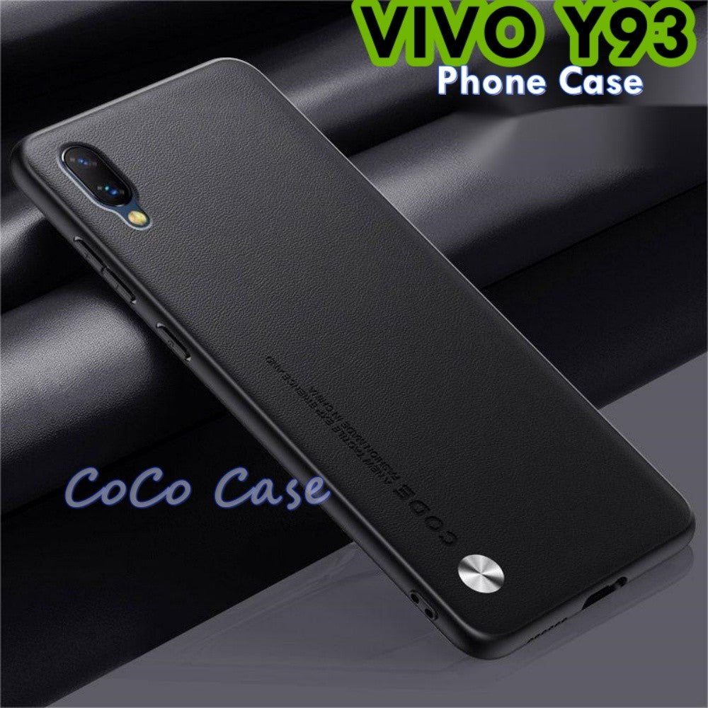 For VIVO Y93 Cover Silicone Professional Full Case Classic Simple Solid Color Phone Case Cover sweatproof