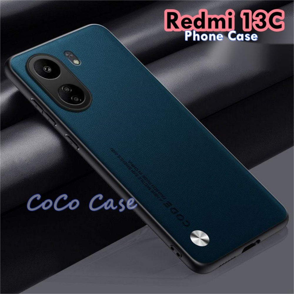 For Redmi 13C Cover Silicone Professional Full Case Classic Simple Solid Color Phone Case Cover sweatproof