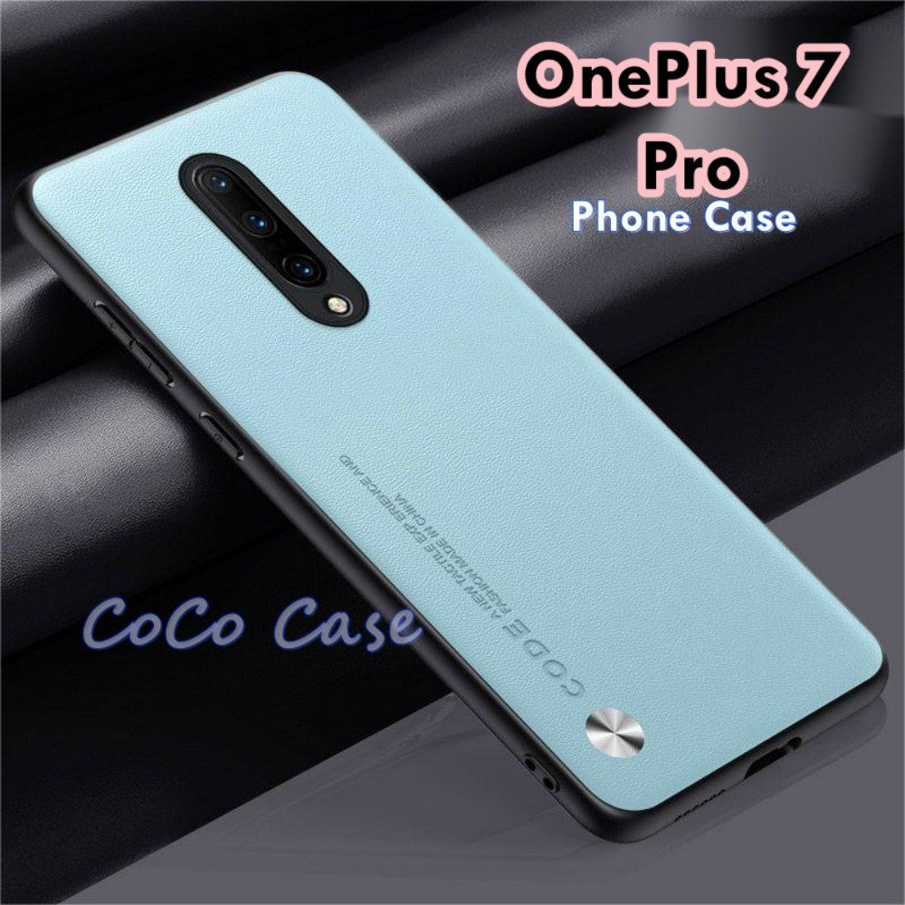 For OnePlus 7 Pro Cover Silicone Professional Full Case Classic Simple Solid Color Phone Case Cover sweatproof