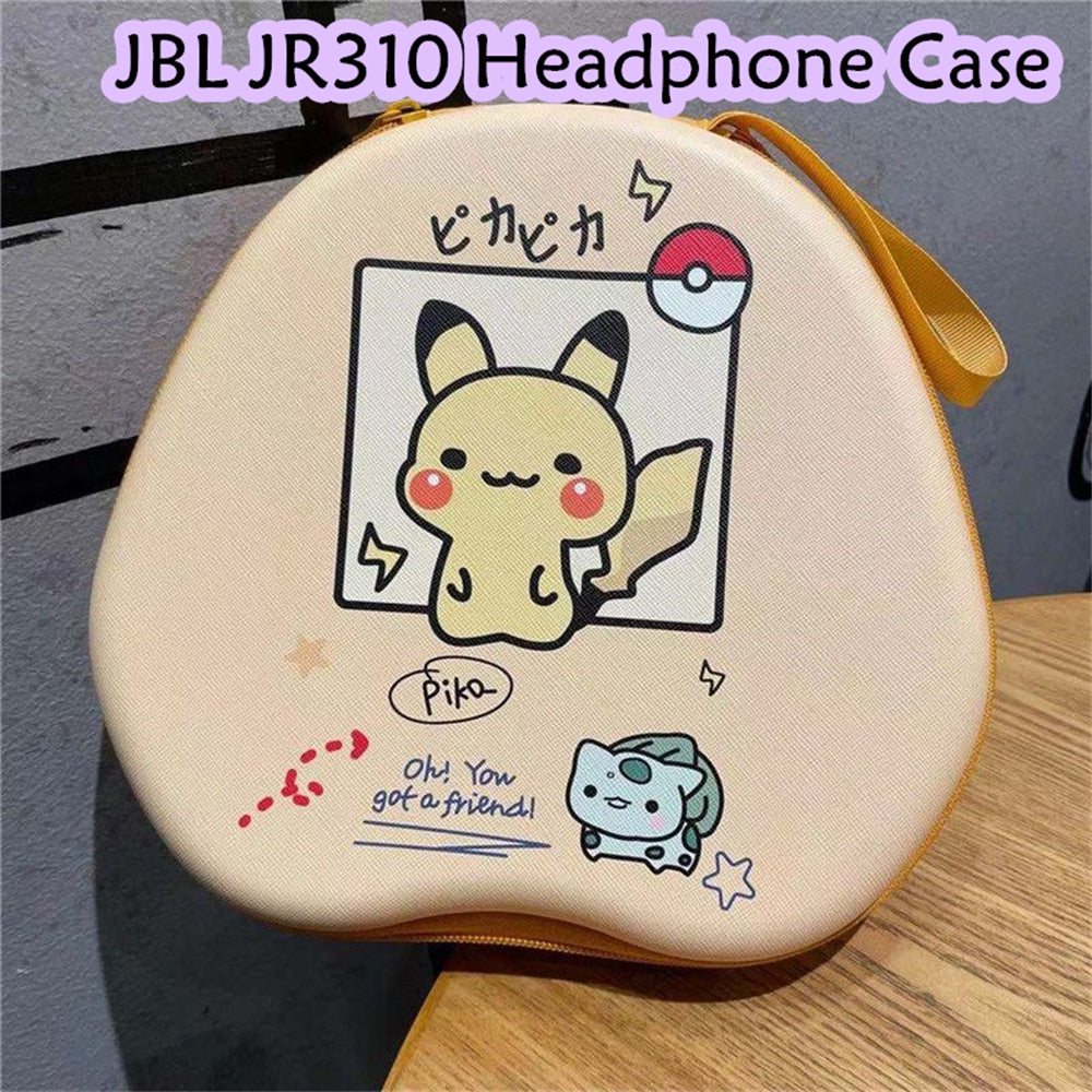 For JBL JR310 Headphone Case Cartoon Creative Patterns Headset Earpads Storage Bag Casing Box