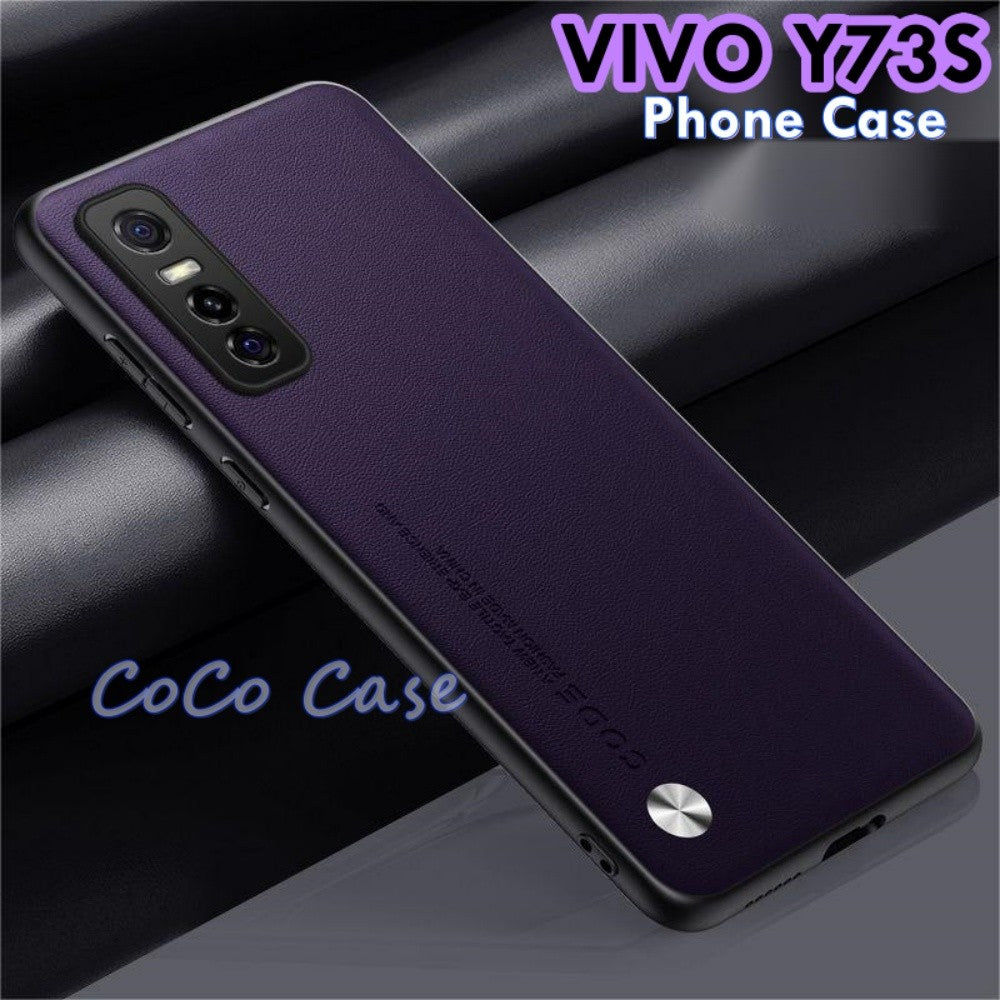 For VIVO Y73S Cover Silicone Professional Full Case Classic Simple Solid Color Phone Case Cover sweatproof