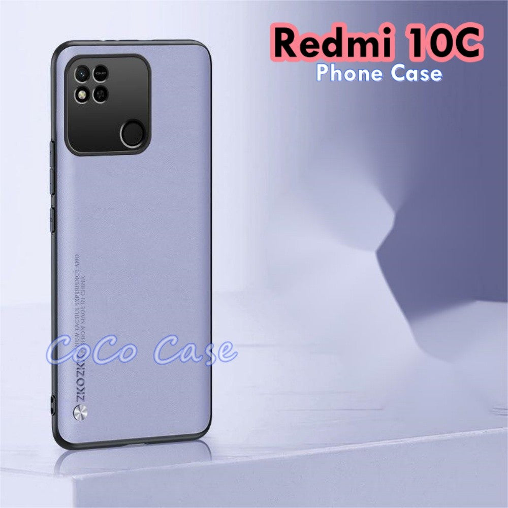 For Redmi 10C Cover Silicone Professional Full Case Classic Simple Solid Color Phone Case Cover sweatproof