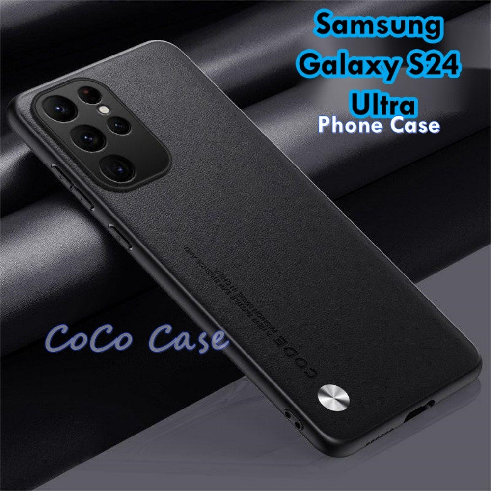 For Samsung Galaxy S24 Ultra Cover Silicone Professional Full Case Classic Simple Solid Color Phone Case Cover sweatproof