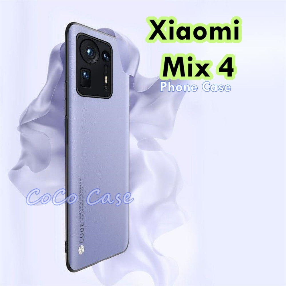 For Xiaomi Mix 4 Cover Silicone Professional Full Case Classic Simple Solid Color Phone Case Cover sweatproof
