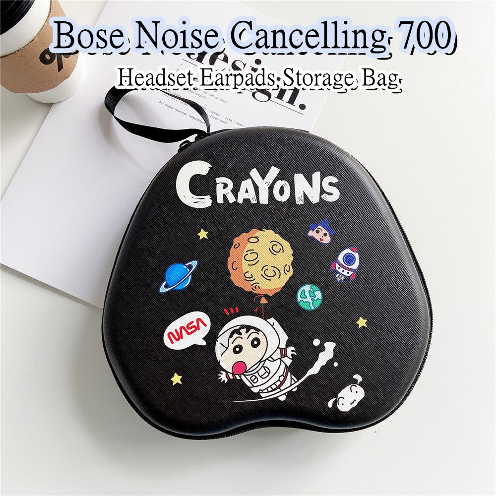 For Bose Noise Cancelling 700 Headphone Case Cartoon Creative Patterns Headset Earpads Storage Bag Casing Box