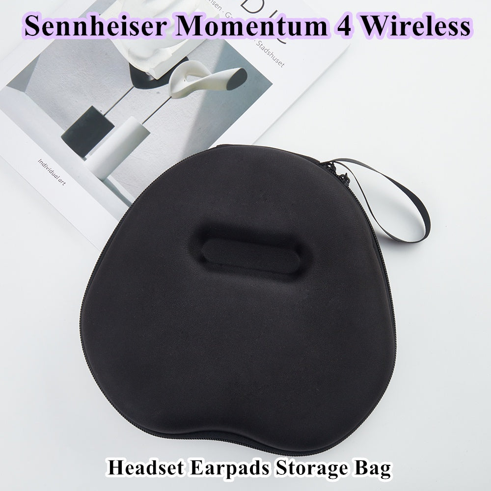 For Sennheiser Momentum 4 Wireless Headphone Case Cartoon Creative Patterns Headset Earpads Storage Bag Casing Box