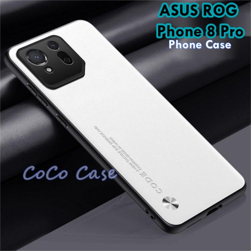 For ASUS ROG Phone 8 Pro Cover Silicone Professional Full Case Classic Simple Solid Color Phone Case Cover sweatproof