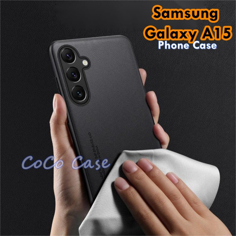 For Samsung Galaxy A15 Cover Silicone Professional Full Case Classic Simple Solid Color Phone Case Cover sweatproof