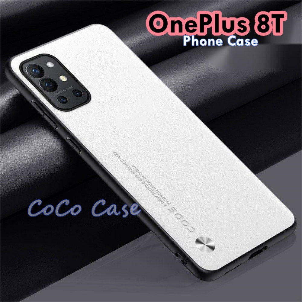 For OnePlus 8T Cover Silicone Professional Full Case Classic Simple Solid Color Phone Case Cover sweatproof