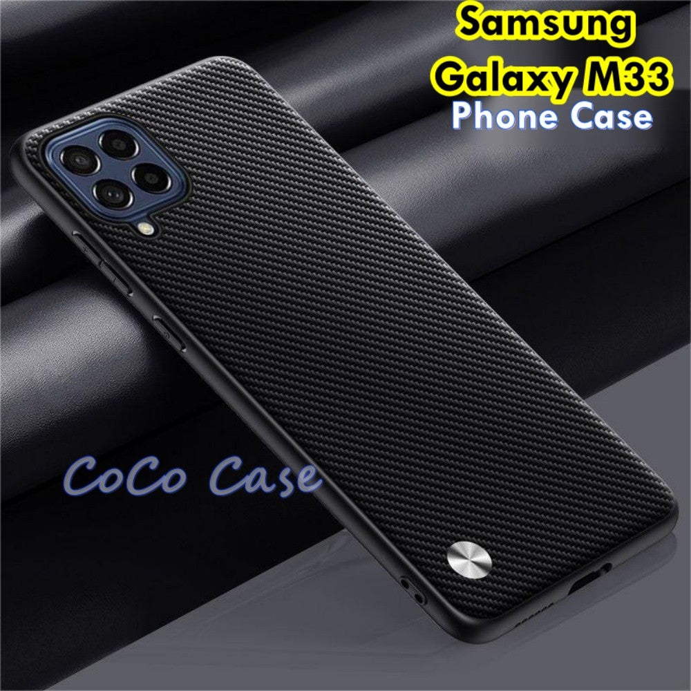 For Samsung Galaxy M33 Cover Silicone Professional Full Case Classic Simple Solid Color Phone Case Cover sweatproof