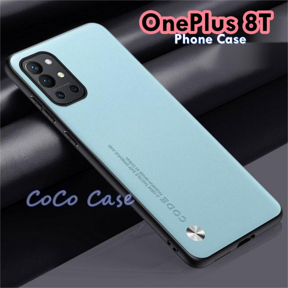 For OnePlus 8T Cover Silicone Professional Full Case Classic Simple Solid Color Phone Case Cover sweatproof