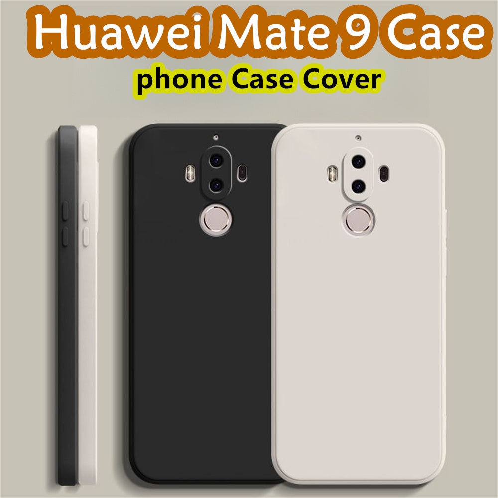 For Huawei Mate 9 Cover Drop and wear resistant Silicone Full Case Classic Simple Solid Color Phone Case Cover