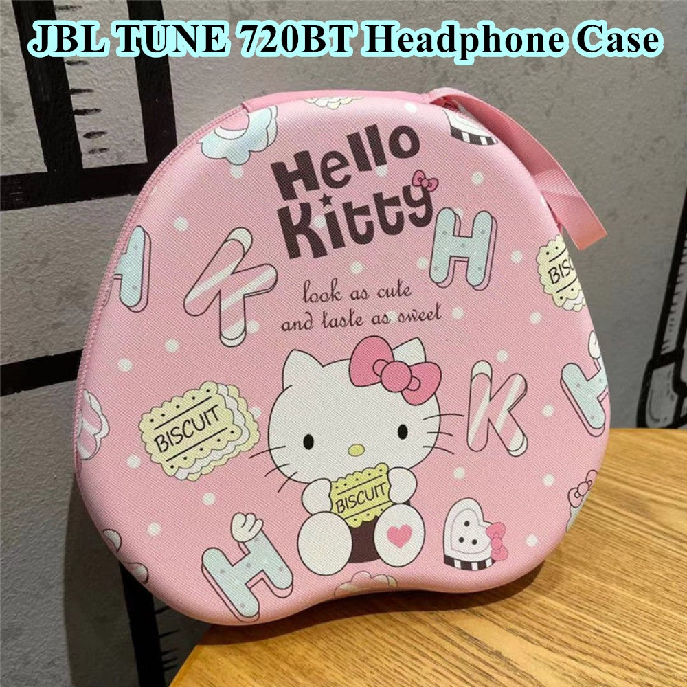 For JBL TUNE 720BT Headphone Case Cartoon Creative Patterns Headset Earpads Storage Bag Casing Box