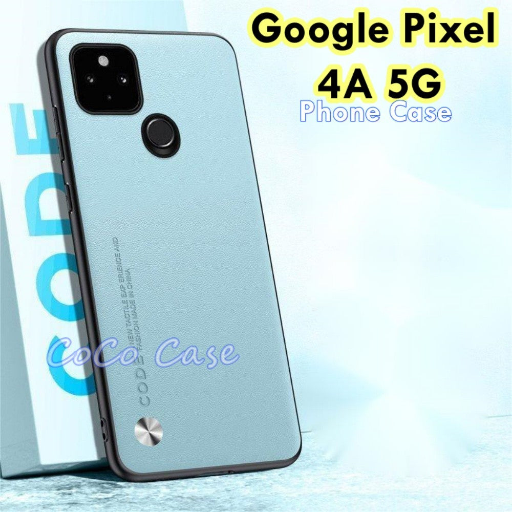 For Google Pixel 4A 5G Cover Silicone Professional Full Case Classic Simple Solid Color Phone Case Cover sweatproof