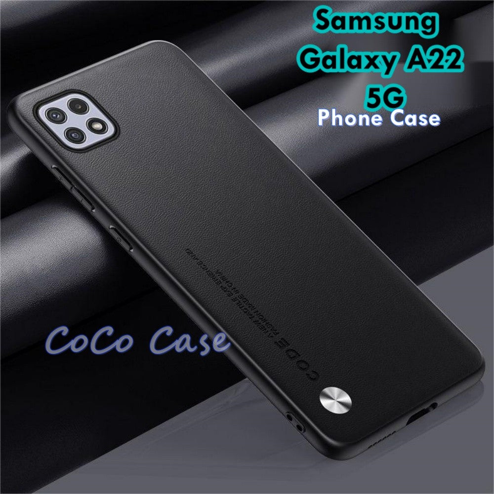 For Samsung Galaxy A22 5G Cover Silicone Professional Full Case Classic Simple Solid Color Phone Case Cover sweatproof