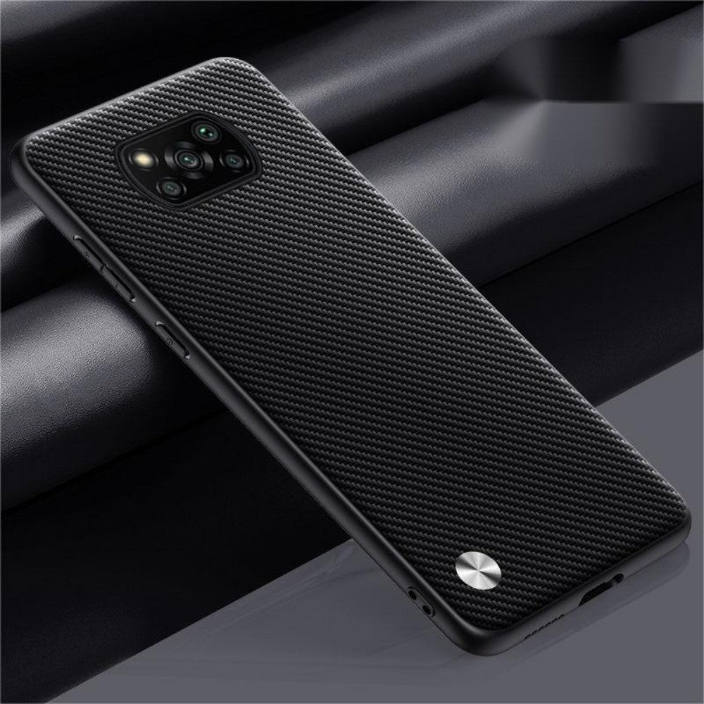 For Xiaomi Poco X3 Cover Silicone Professional Full Case Classic Simple Solid Color Phone Case Cover sweatproof