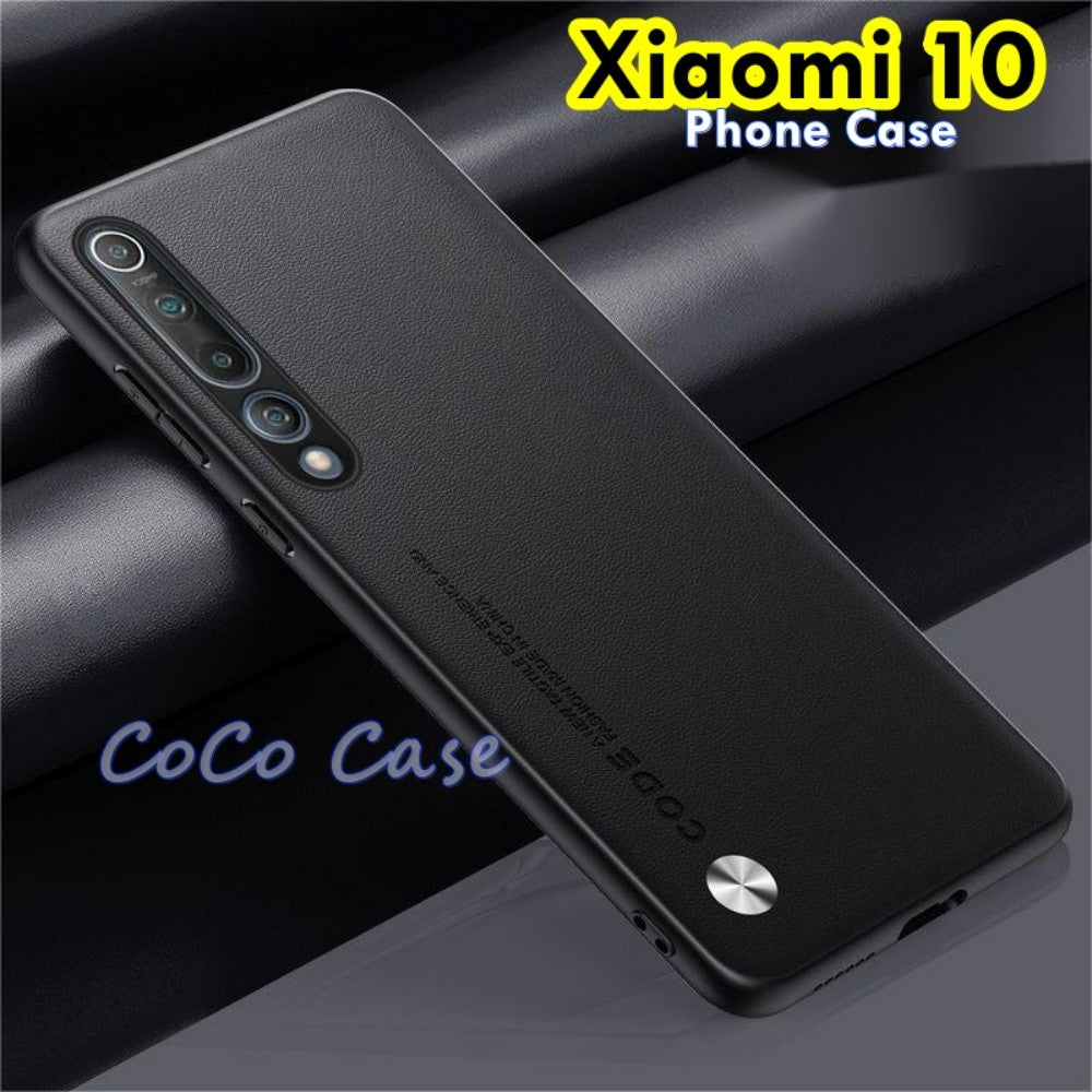 For Xiaomi 10 Cover Silicone Professional Full Case Classic Simple Solid Color Phone Case Cover sweatproof