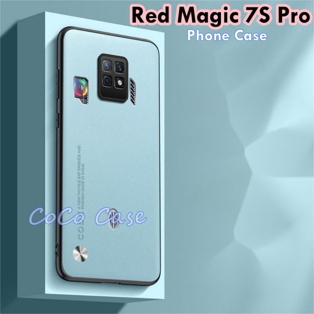 For Red Magic 7S Pro Cover Silicone Professional Full Case Classic Simple Solid Color Phone Case Cover sweatproof