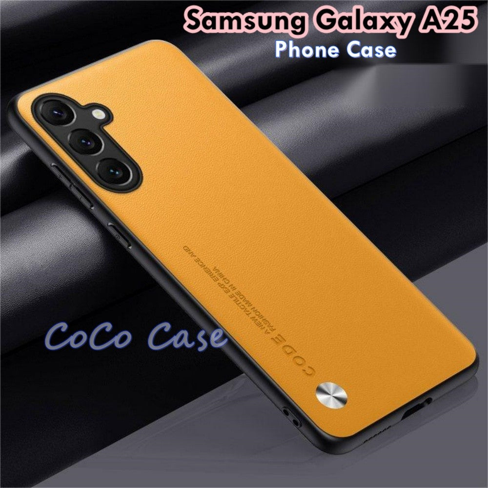 For Samsung Galaxy A25 Cover Silicone Professional Full Case Classic Simple Solid Color Phone Case Cover sweatproof