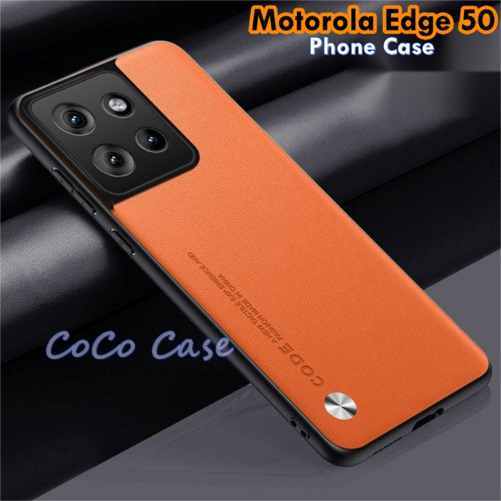 For Motorola Edge 50 Cover Silicone Professional Full Case Classic Simple Solid Color Phone Case Cover sweatproof