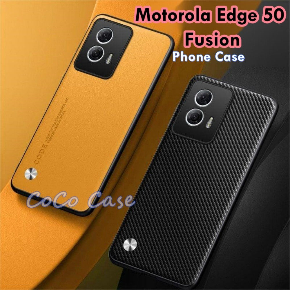 For Motorola Edge 50 Fusion Cover Silicone Professional Full Case Classic Simple Solid Color Phone Case Cover sweatproof