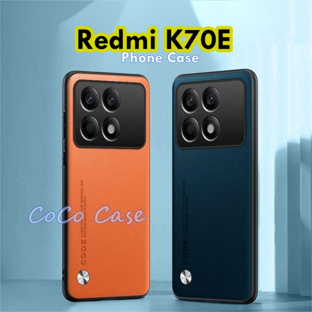 For Redmi K70E Cover Silicone Professional Full Case Classic Simple Solid Color Phone Case Cover sweatproof