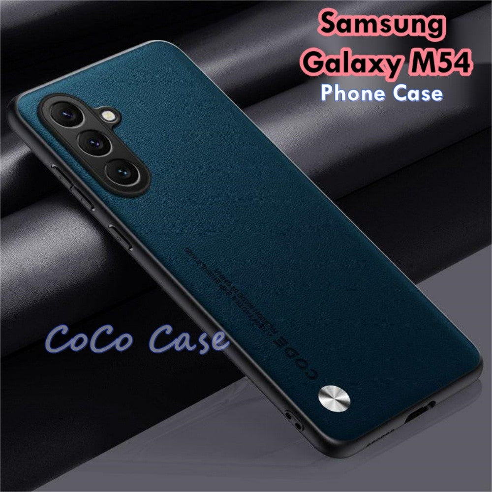 For Samsung Galaxy M54 Cover Silicone Professional Full Case Classic Simple Solid Color Phone Case Cover sweatproof