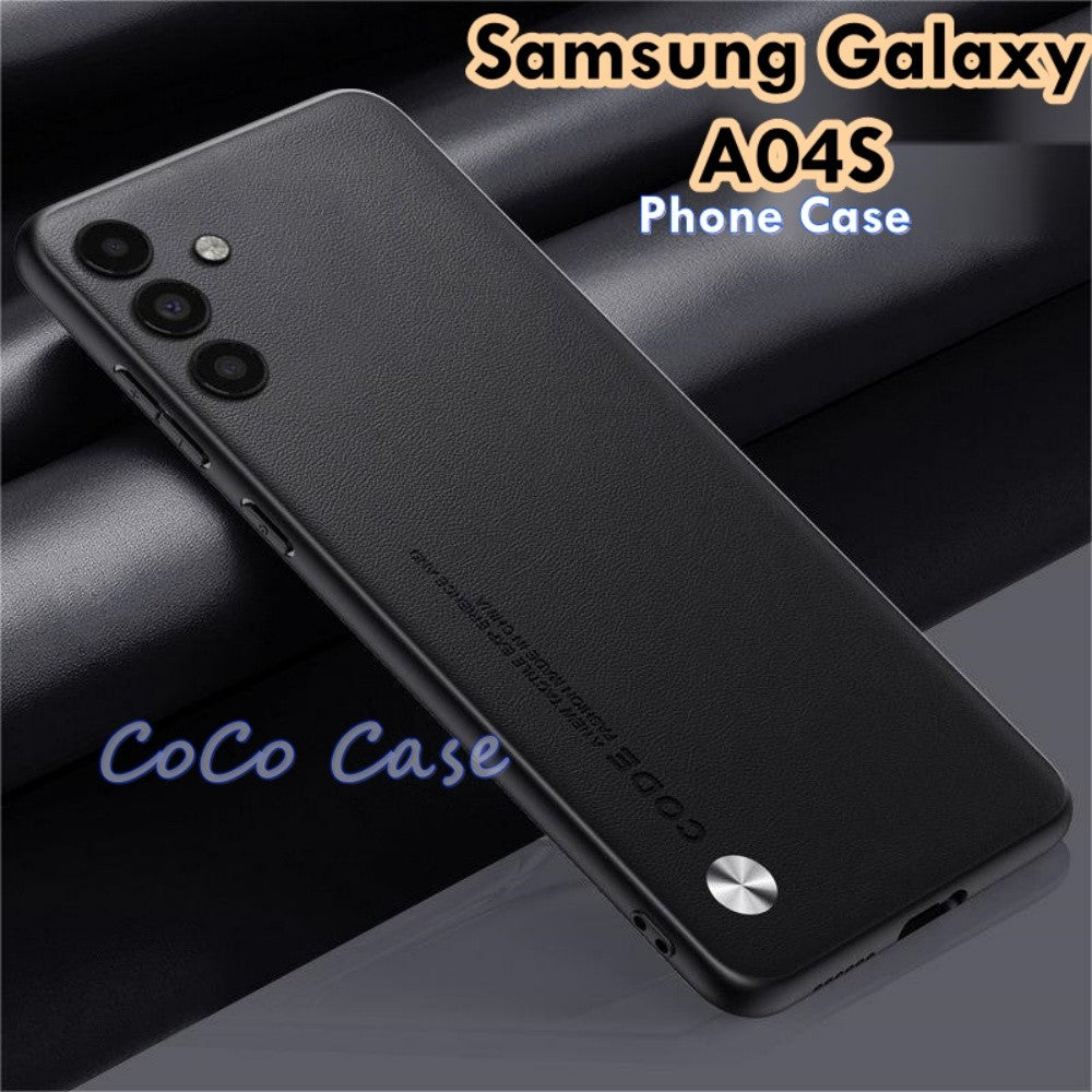 For Samsung Galaxy A04S Cover Silicone Professional Full Case Classic Simple Solid Color Phone Case Cover sweatproof